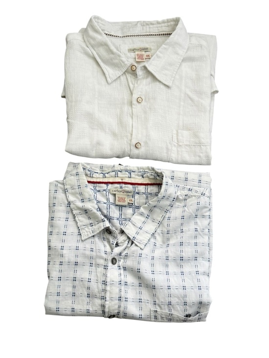 Carbon2Cobalt Other - Carbon2Cobalt Bundle of 2 Casual Button Down shirts mens size XXL